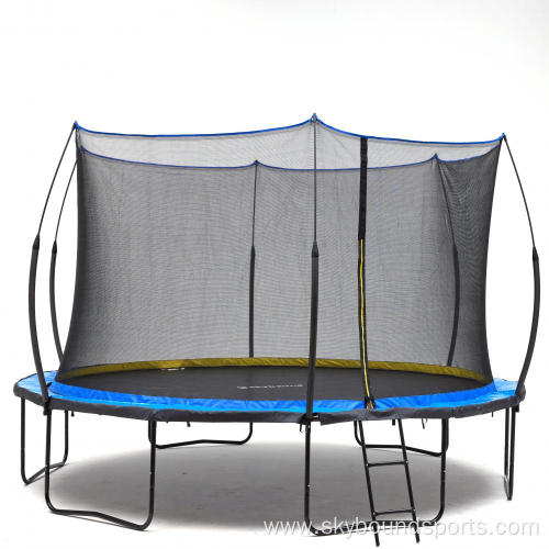 14FT Recreational Trampoline Skyblue